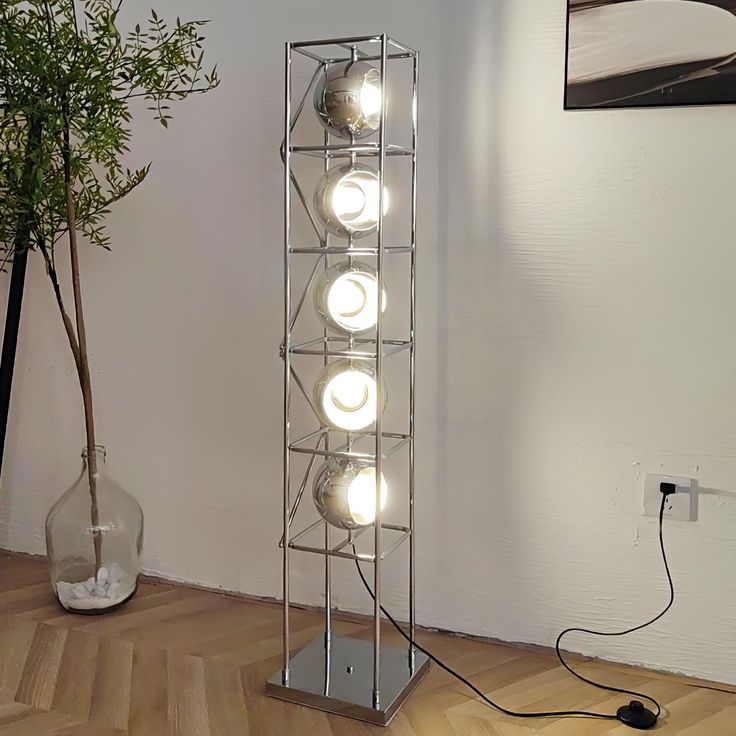 آباژور حبابی فلزی ایستاده کد R154.5