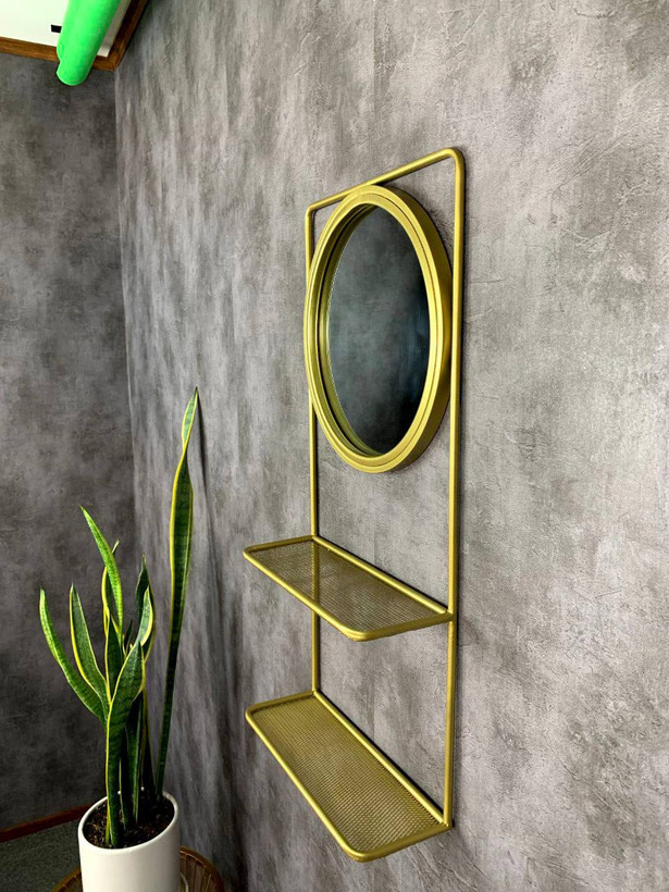 آیینه مدرن فلزی E143