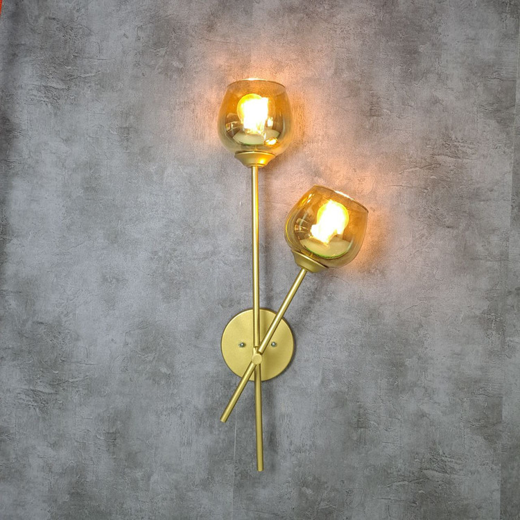 چراغ دیواری فلزی مدرن  کد D122